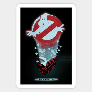 Ghostbusters film print Sticker